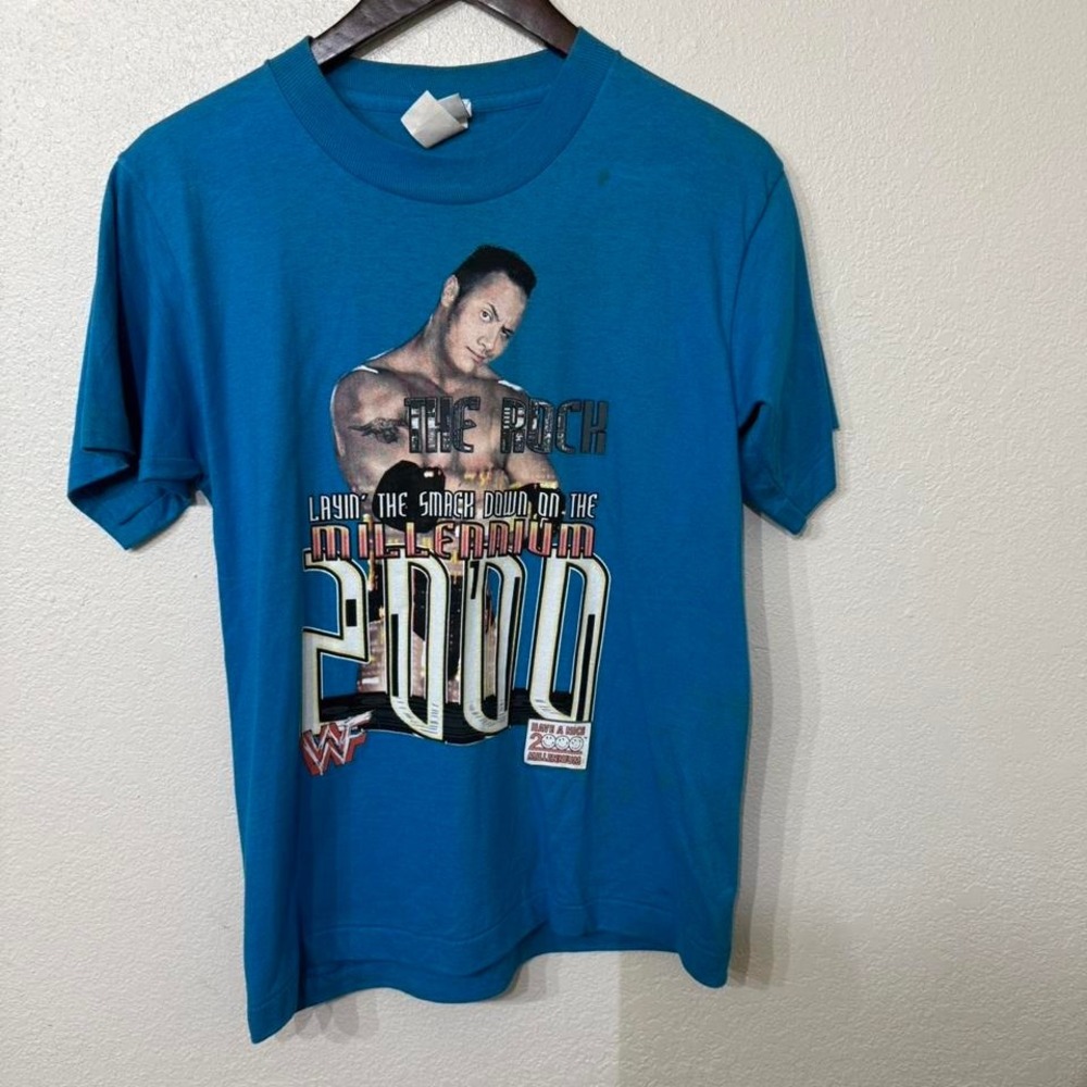 2000 WWF the Rock Vintage T-Shirt